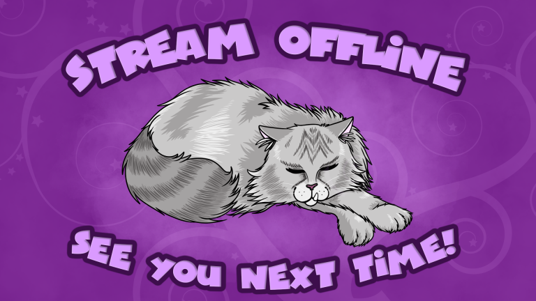 Twitch Offline Screen by Rio McCarthy